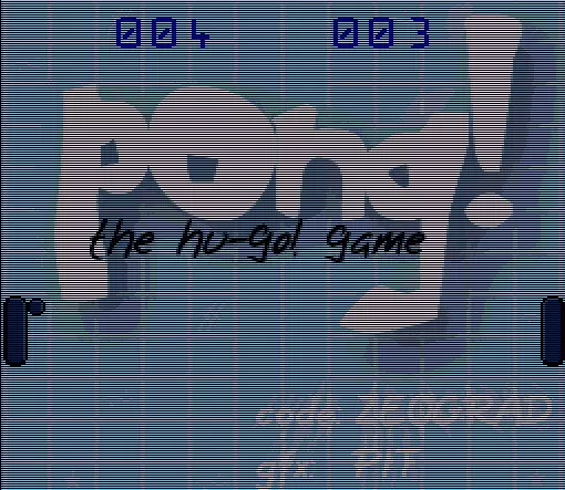 jeu Pong! The Hu-Go! Game by Zeograd